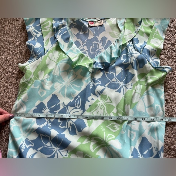 Vintage Hilo Hattie Floral Dress Large - Picture 13 of 15
